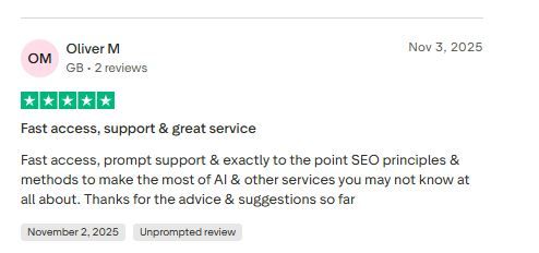 Trustpilot Customer Review 2